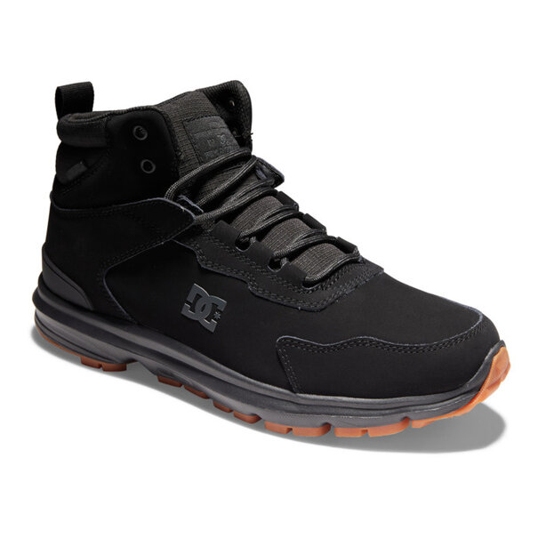 DC Shoes Men's Mutiny Water-Resistant Winter Boots-BLACK/BLACK/BLACK