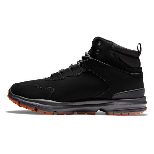 DC Shoes Men's Mutiny Water-Resistant Winter Boots-BLACK/BLACK/BLACK