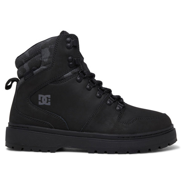 DC Shoes Men's Peary Lace Winter Boots-BLACK/CAMO (bcm)