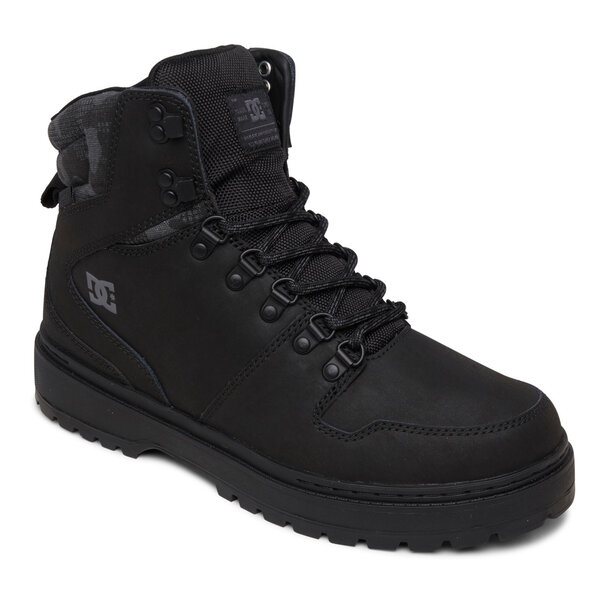 DC Shoes Men's Peary Lace Winter Boots-BLACK/CAMO (bcm)