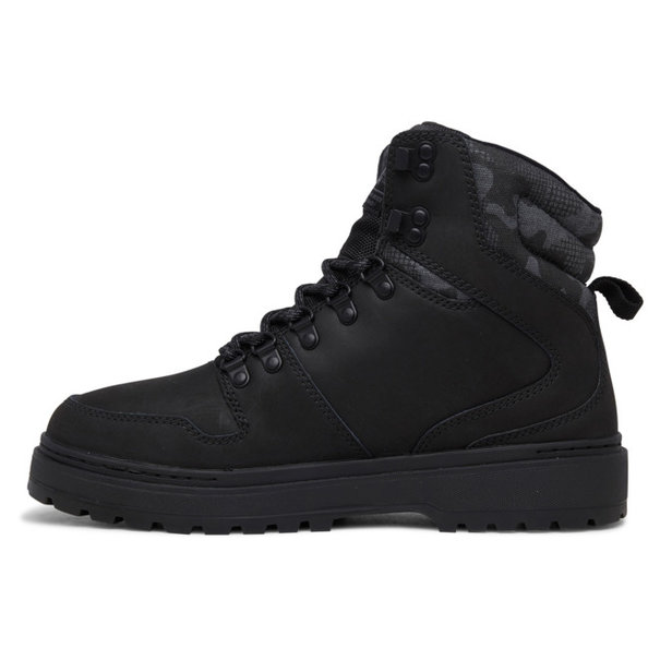 DC Shoes Men's Peary Lace Winter Boots-BLACK/CAMO (bcm)