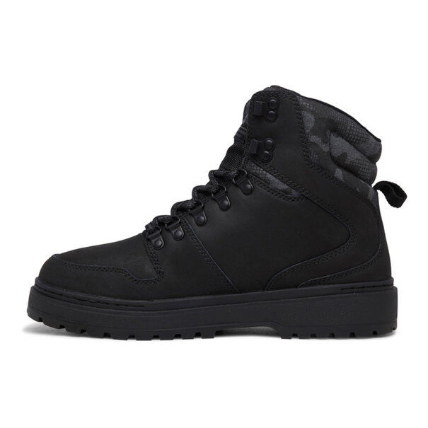 DC Shoes Men's Peary Lace Winter Boots-BLACK/CAMO (bcm)
