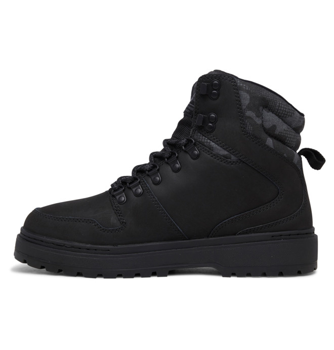 Men's Peary Lace Winter Boots-BLACK/CAMO (bcm) - Medicine Hat-The