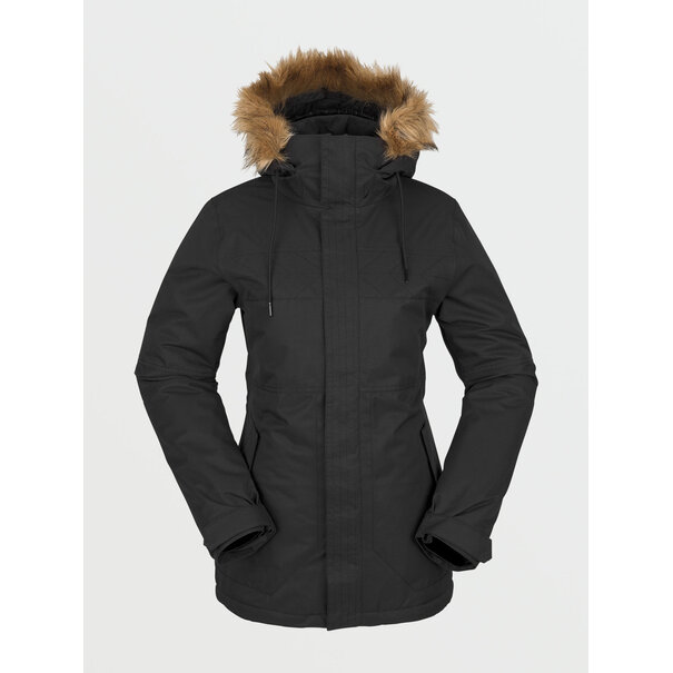 Volcom Womens Fawn Insulated Jacket - Black