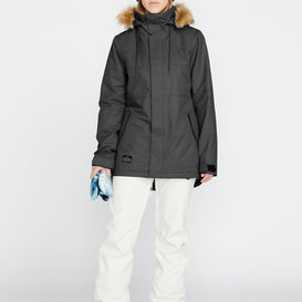 Womens Fawn Insulated Jacket - Black