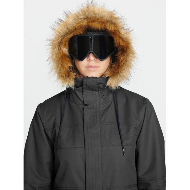 Volcom Womens Fawn Insulated Jacket - Black