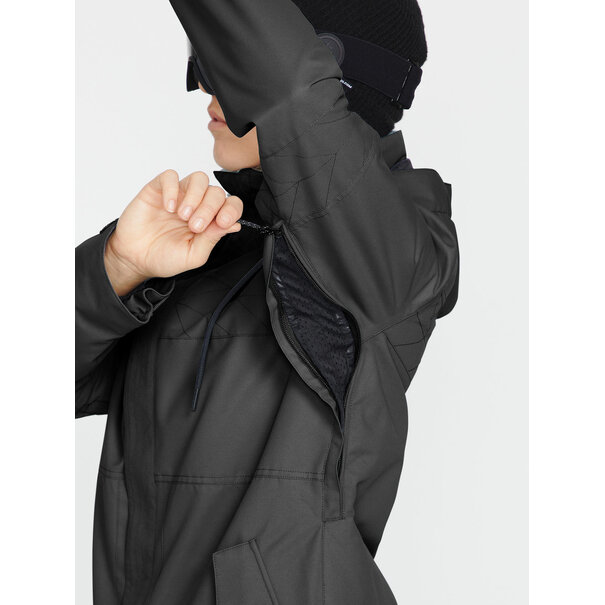 Volcom Womens Fawn Insulated Jacket - Black