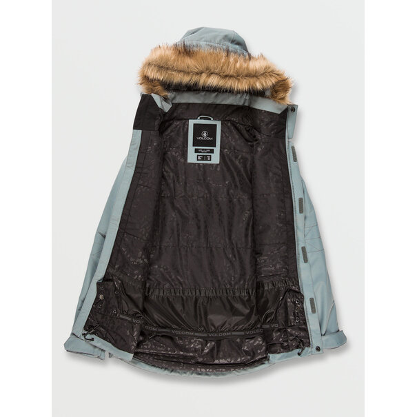 Volcom Womens Fawn Insulated Jacket - Green Ash