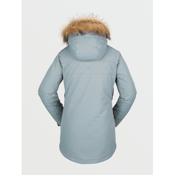 Volcom Womens Fawn Insulated Jacket - Green Ash