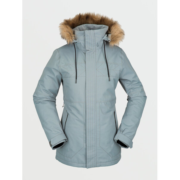 Volcom Womens Fawn Insulated Jacket - Green Ash