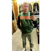 Mens Let It Storm Crew - Military