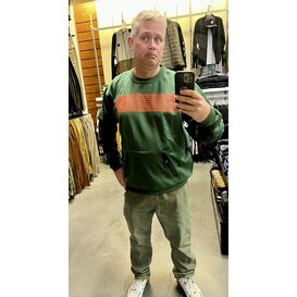 Mens Let It Storm Crew - Military