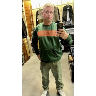 Mens Let It Storm Crew - Military