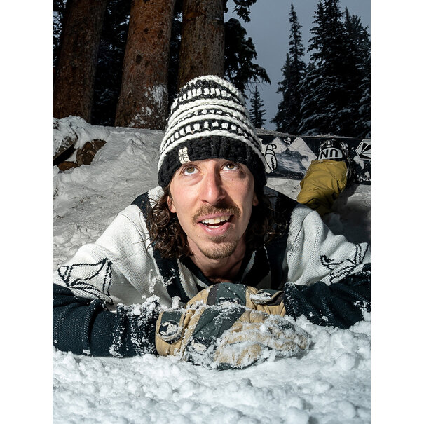 Volcom Rav Crochet Beanie - Black