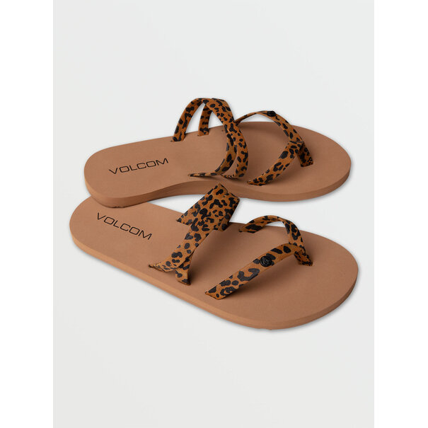 Volcom Eazy Breezy Big Youth Sandals  Cheetah 12