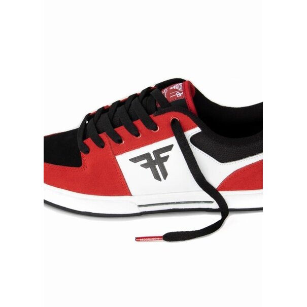 FALLEN FOOTWEAR RDS Patriot Shoes: White/Red/Black