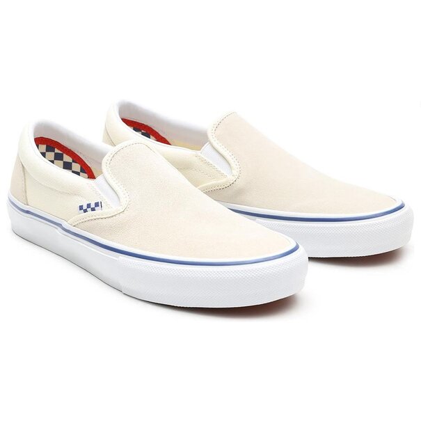 Vans Footwear Men's Vans Slip-On Pro- Off White