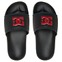 Boy's 8-16 DC Slide Sliders Sandals - Black/Red