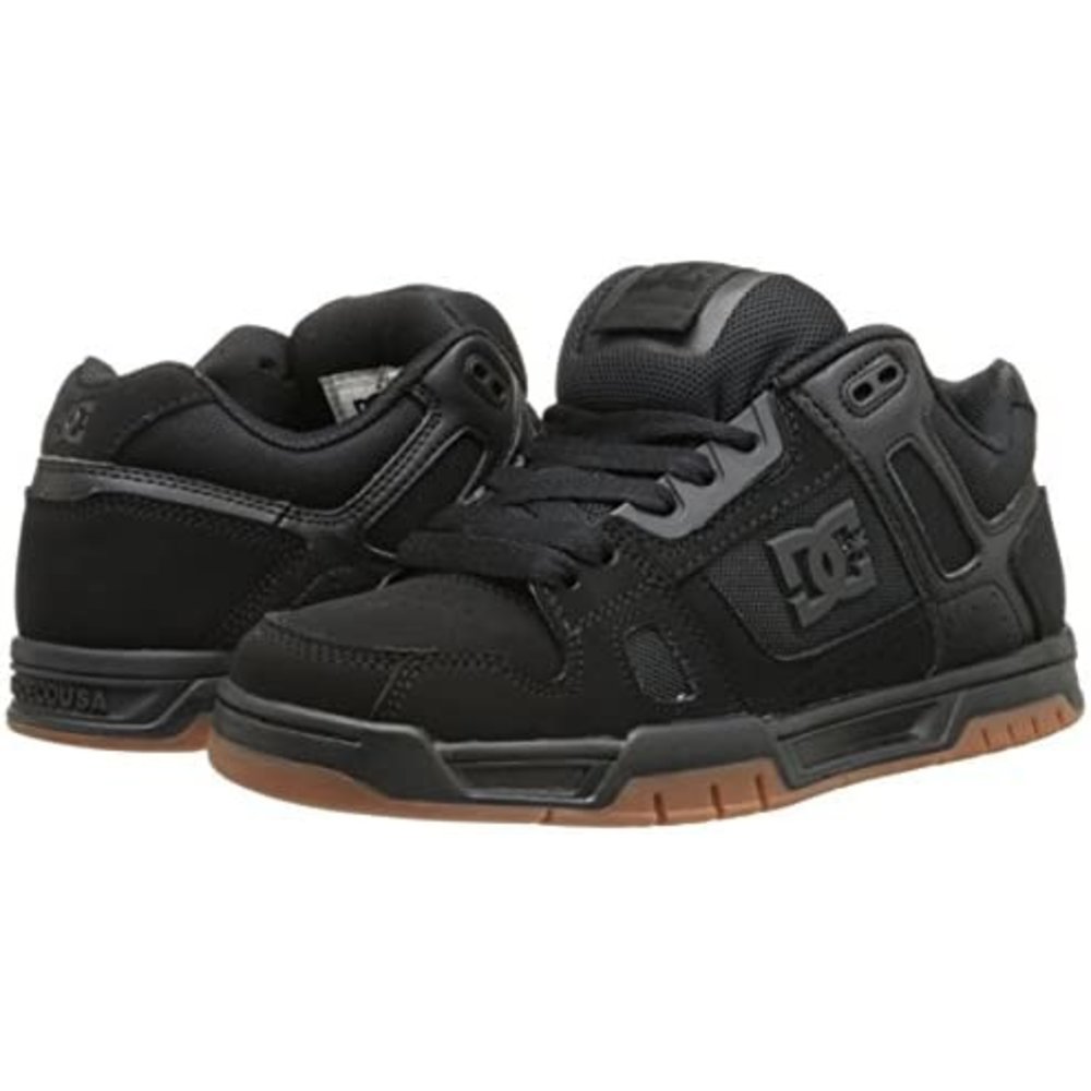 DC Shoes STAG - Trainers - Black/lime - UK