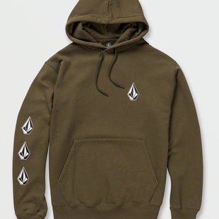 Iconic Stone Pullover - Military