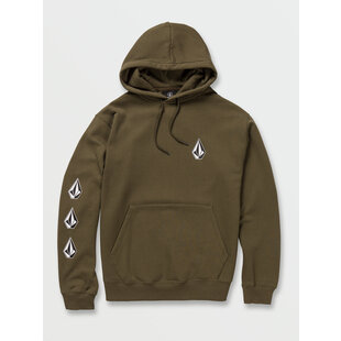 Iconic Stone Pullover - Military