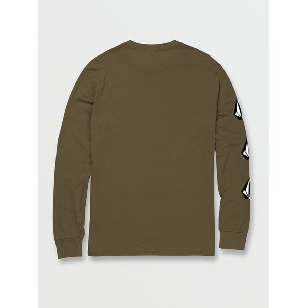 Volcom Iconic Stone Long Sleeve - Military