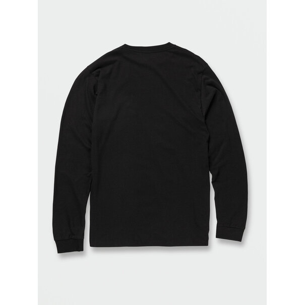 Volcom Barstone Long Sleeve Tee  - Black