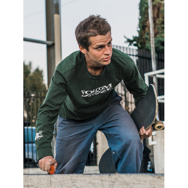 Volcom Skate Vitals Long Sleeve - Ceder Green