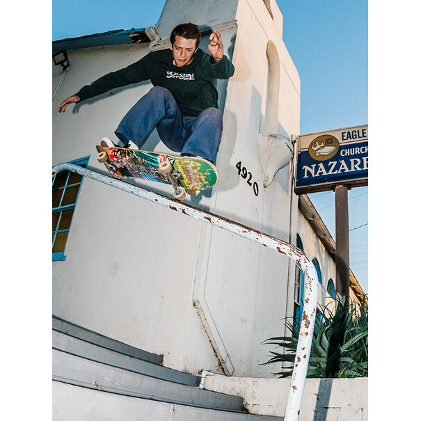 Volcom Skate Vitals Long Sleeve - Ceder Green