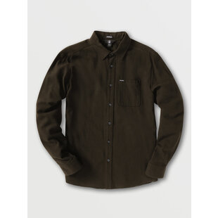 Caden Solid Long Sleeve / Dark Brown