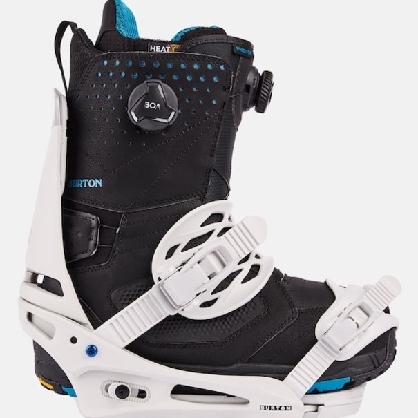 Burton Snowboards Men's Burton Cartel Re:Flex Snowboard Bindings-Grey Cloud