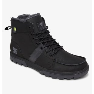 Woodlands Lace Up Boot - Black Armour
