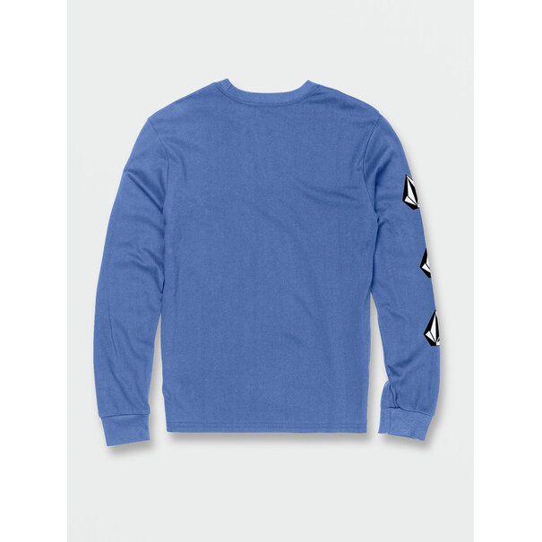Volcom Volcom Iconic Stone Long Sleeve Tee - Marina Blue