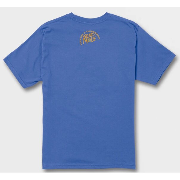 Volcom Volcom Skeleton Flip Short Sleeve Tee - Marina Blue