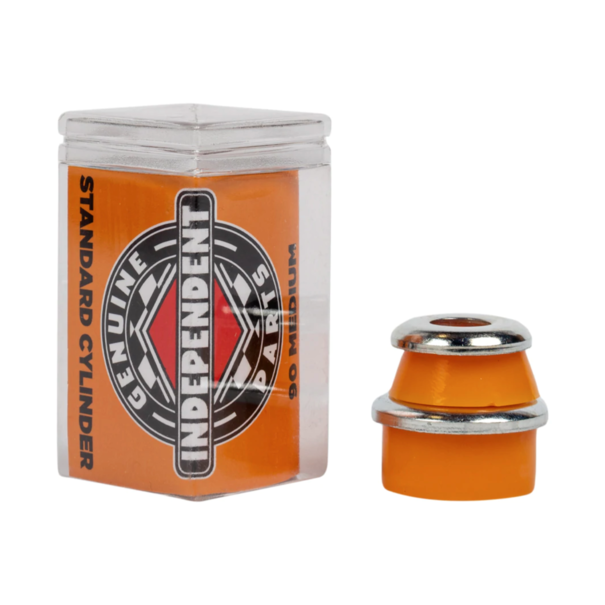 INDEPENDENT TRUCK CO. BUSHINGS STD Cylinder MEDIUM Orange