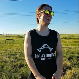 Unisex Logo TANK - Black