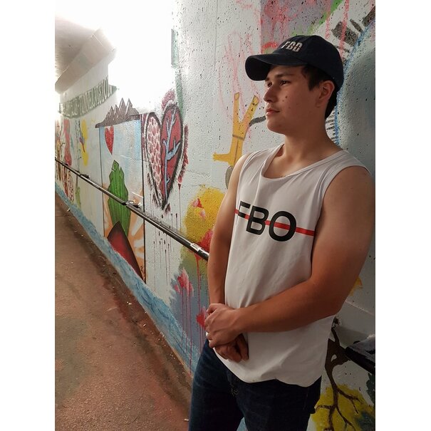 Finlay Bridge Outfitters Unisex FBO TANK - White