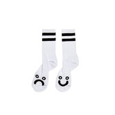 Happy Sad Socks White 43-46