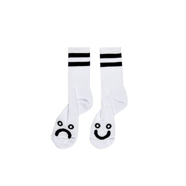 POLAR Happy Sad Socks White 43-46