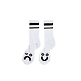 Happy Sad Socks White 43-46