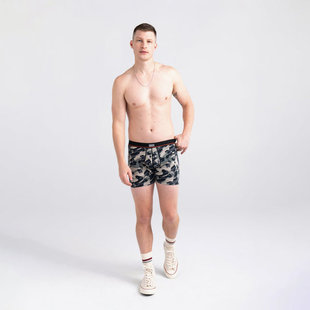 Non Stop Strecth Cotton Boxer Briefs / Grunge Camo