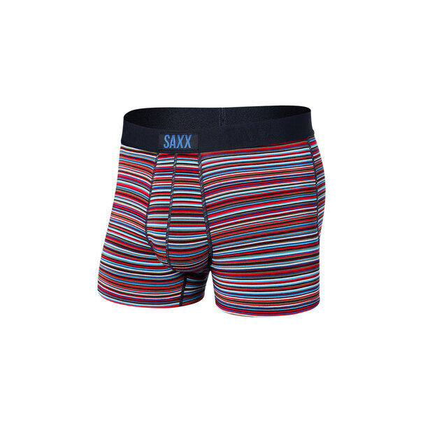 SAXX Underwear Vibe Super Soft Boxer brief / Blue Vibrant Stripe