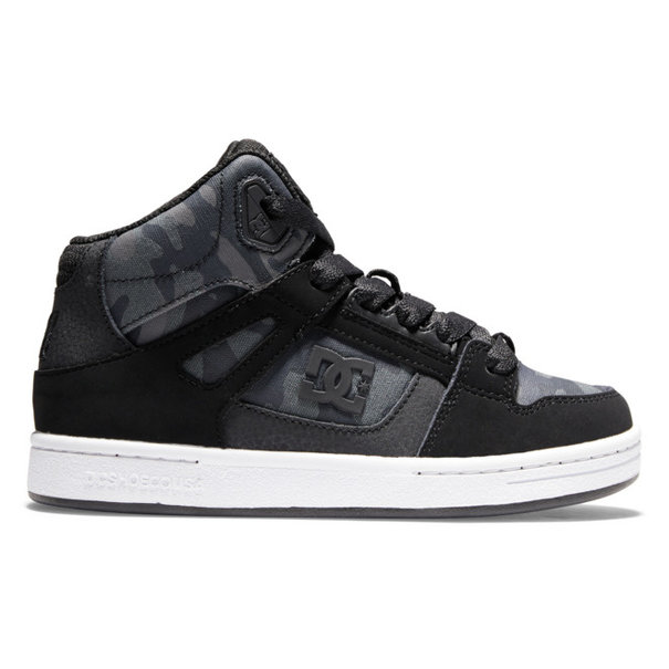 DC Shoes Pure High Top Shoes / Black Camoflauge