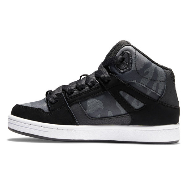 DC Shoes Pure High Top Shoes / Black Camoflauge
