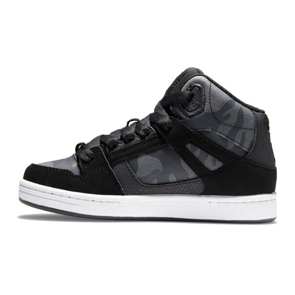 DC Shoes Pure High Top Shoes / Black Camoflauge