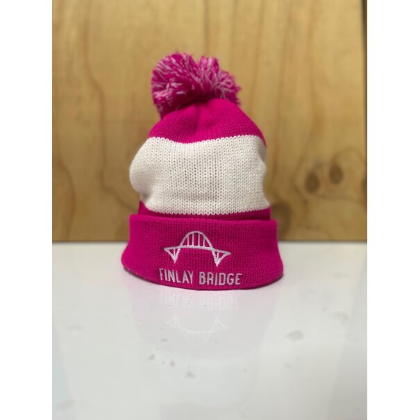 Finlay Bridge Outfitters Logo - Pom Beanie