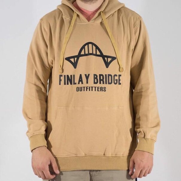 Finlay Bridge Outfitters Logo- Hoodie Khaki