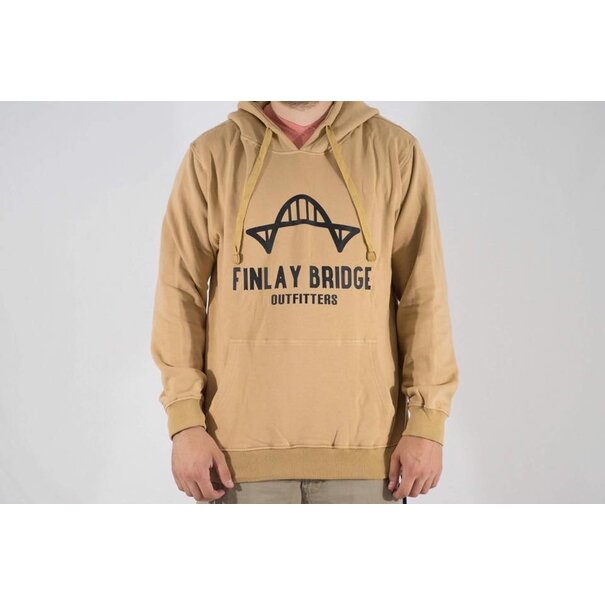 Finlay Bridge Outfitters Logo- Hoodie Khaki