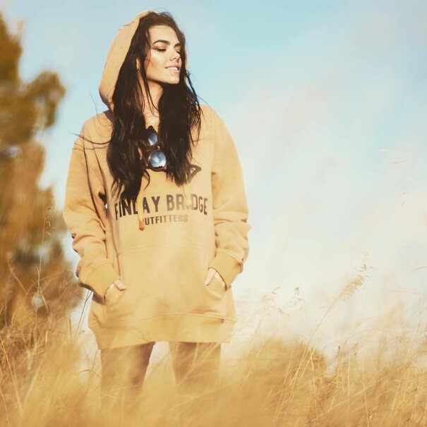 Finlay Bridge Outfitters Logo- Hoodie Khaki