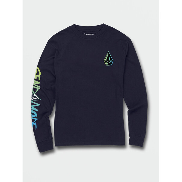 Volcom Volcom Send Mode Tech Long Sleeve Tee - Navy